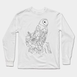 Barn Owl Long Sleeve T-Shirt